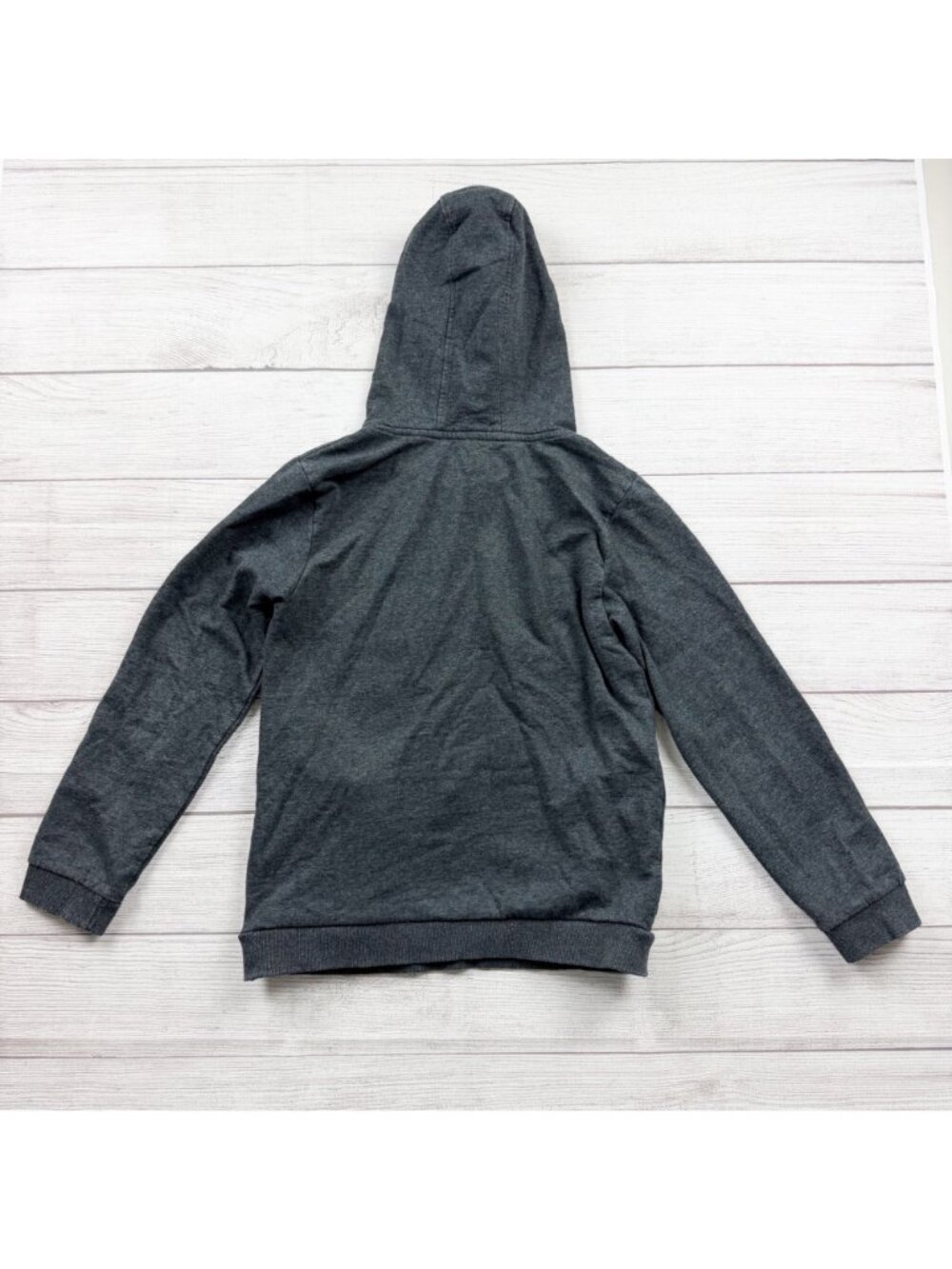 Pokémon Kids Hoodie Gray Pullover Poke Ball Graphic Pocket Sweatshirt 12 - Picture 4 of 4